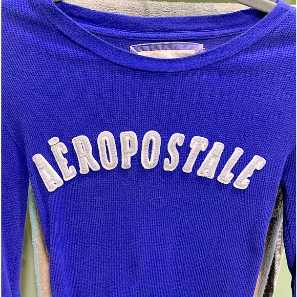 Aeropostale thermal 3/4 length sleeve pullover - Picture 1 of 9